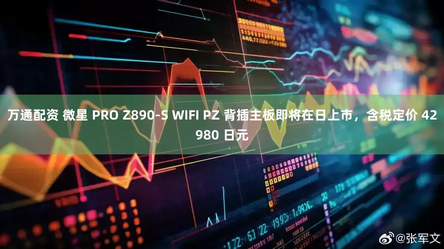 万通配资 微星 PRO Z890-S WIFI PZ 背插主板即将在日上市，含税定价 42980 日元